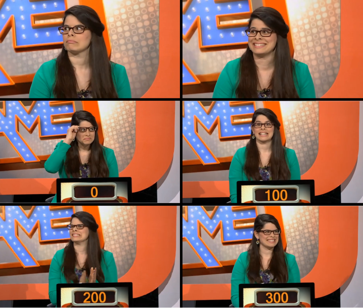 My parents' friends described me as both "photogenic" and with a face "like a cartoon character."